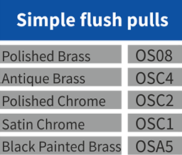 Simple Flush Table